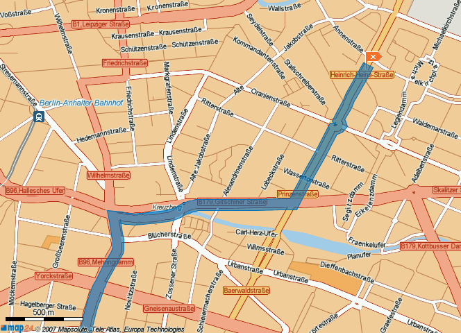 Routedetail kaart 3